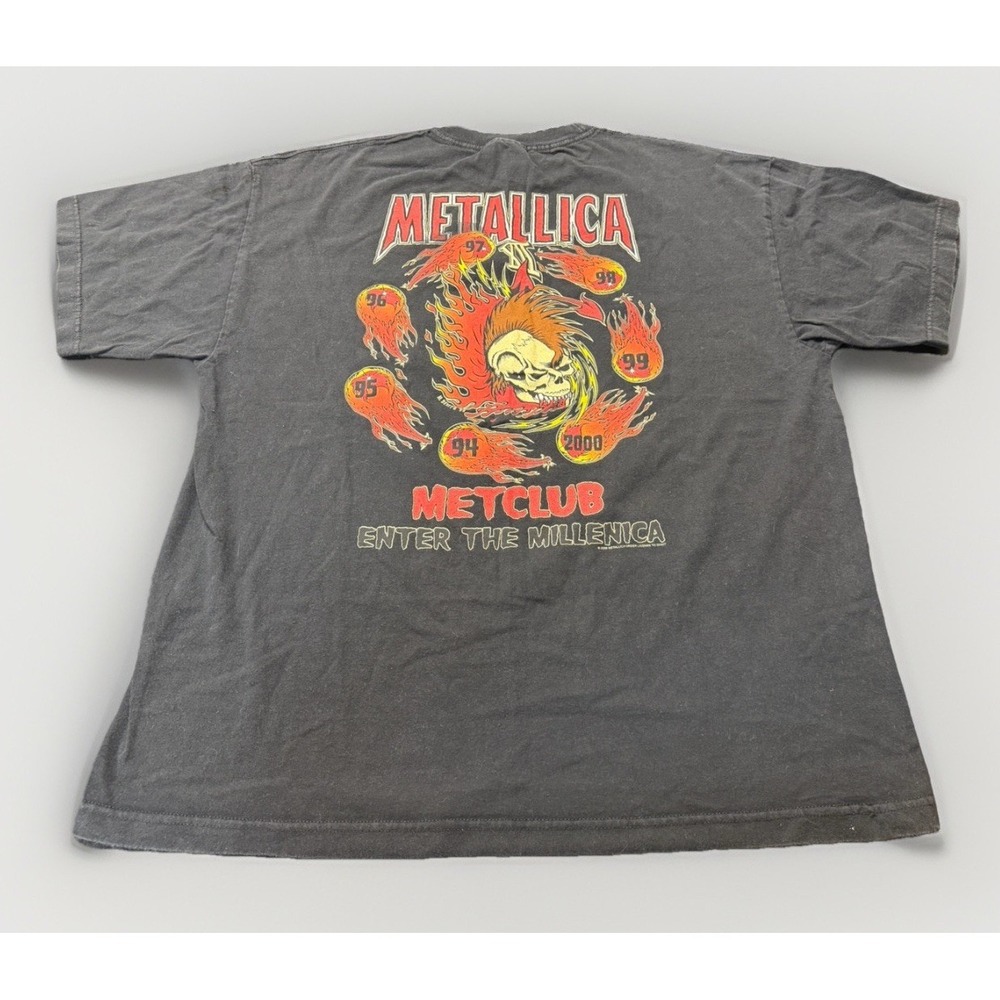Vtg Authentic AAA METALLICA CLUB 1994 - 2000 Y2K Millenica ~ XXL DeVito Graphics